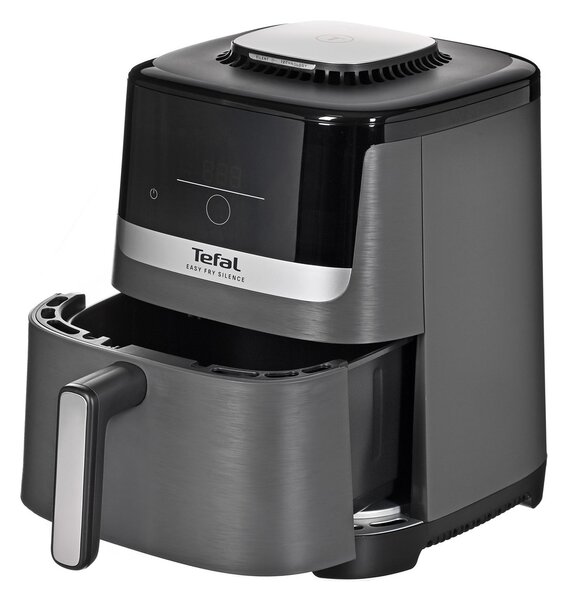 Tefal Easy Fry Silence EY551HE0 fritovací hrnec Samostarný 5 l Samostatné Horkovzdušná fritéza Černá, Šedá, Nerezová ocel