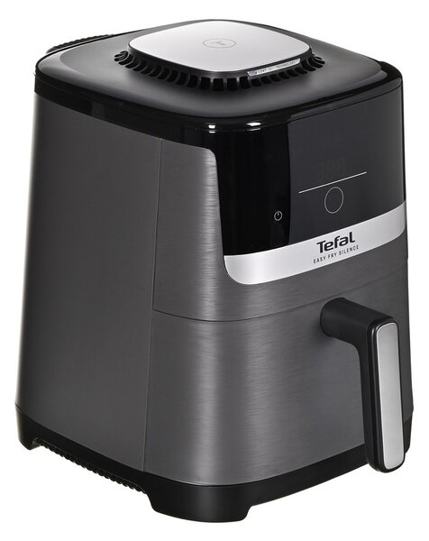 Tefal Easy Fry Silence EY551HE0 fritovací hrnec Samostarný 5 l Samostatné Horkovzdušná fritéza Černá, Šedá, Nerezová ocel