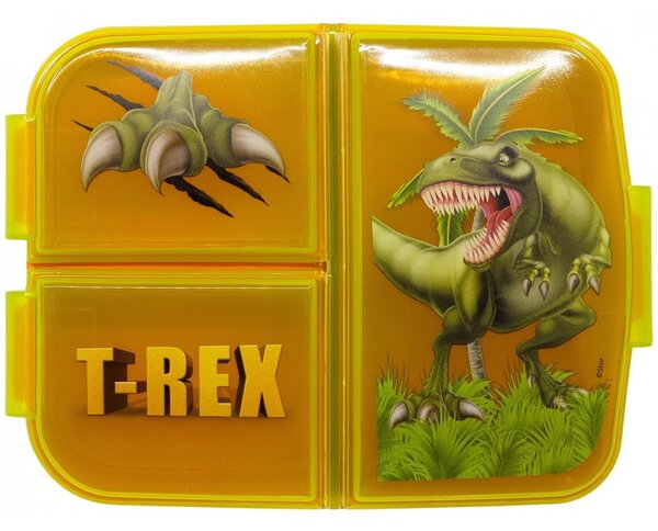 Multibox na svačinu Tyranosaurus Rex se 3 přihrádkami