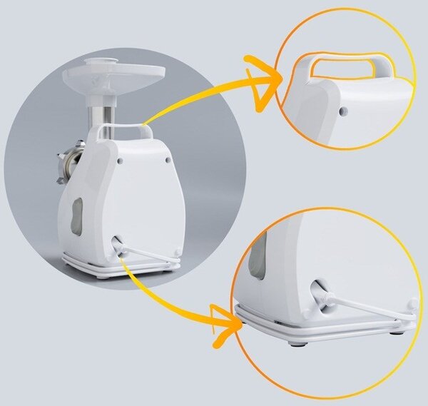 SM1 SMAPP 490.8 Mlýnek na maso 2200 W bílý