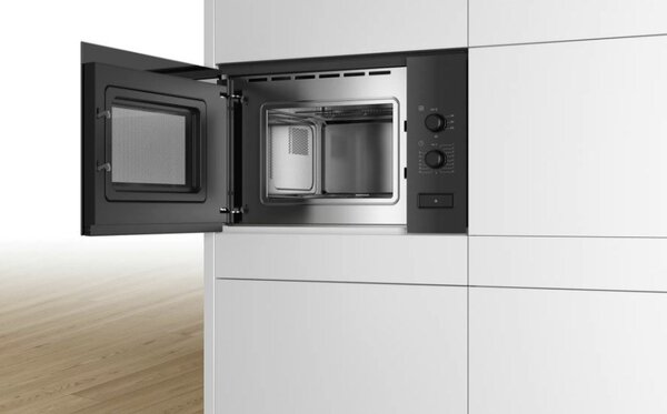 Bosch Serie 4 BFL520MB0 mikrovlnná trouba Černá Samostatná mikrovlnná trouba Vestavěné 20 l 800 W
