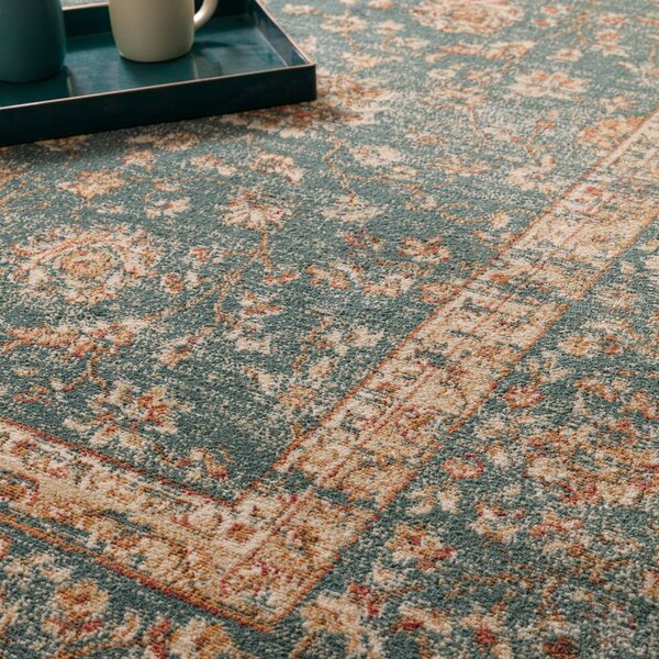 Koberec v petrolejové barvě 120x160 cm Raja – Asiatic Carpets