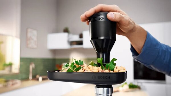Bosch MFWS430B mlýnek na maso 1900 W Černá, Stříbrná