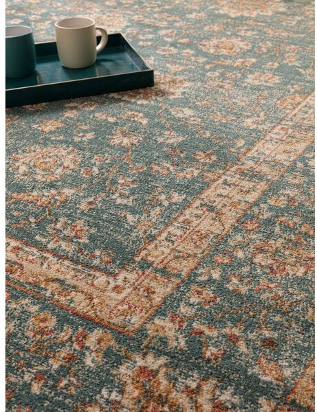 Koberec v petrolejové barvě 120x160 cm Raja – Asiatic Carpets
