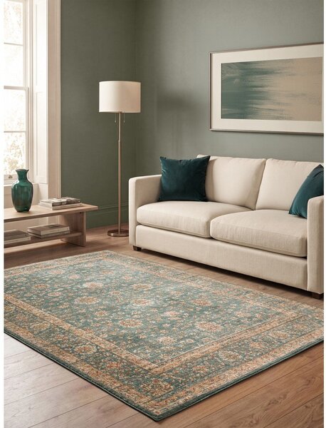 Koberec v petrolejové barvě 120x160 cm Raja – Asiatic Carpets