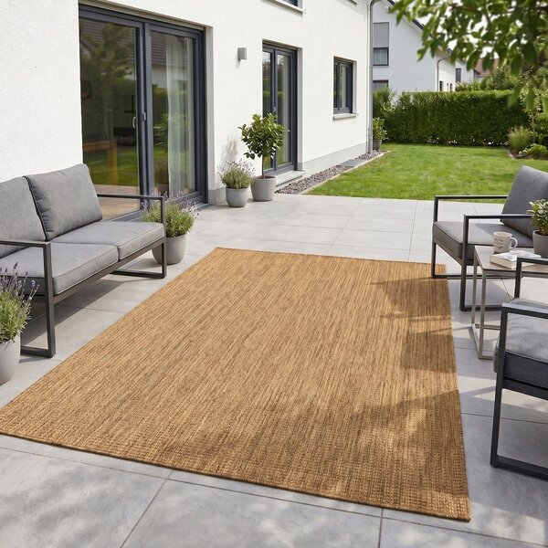 Hnědý vnitřní a venkovní koberec 140x200 cm Mira 1450 – Ayyildiz Carpets
