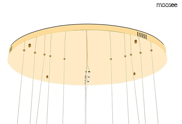 Moosee Luxusní křišťálový lustr GHIA 5 Ø90 cm