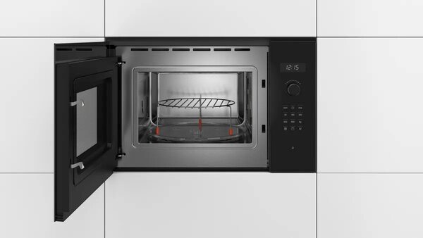 Bosch Serie 6 BEL554MB0 mikrovlnná trouba Vestavěné Kombinovaná mikrovlnná trouba 25 l 900 W Černá, Nerezová ocel