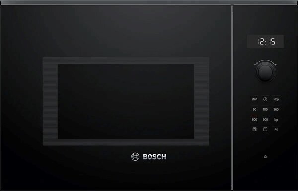 Bosch Serie 6 BEL554MB0 mikrovlnná trouba Vestavěné Kombinovaná mikrovlnná trouba 25 l 900 W Černá, Nerezová ocel