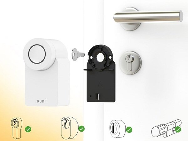 NU1 NUKI Smart Lock GO Chytrý dveřní zámek
