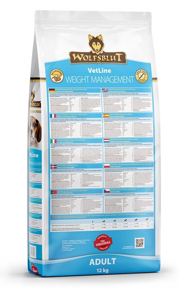 WBL WOLFSBLUT VetLine Weight Management Turkey Mono - suché krmivo pro psy - 12kg