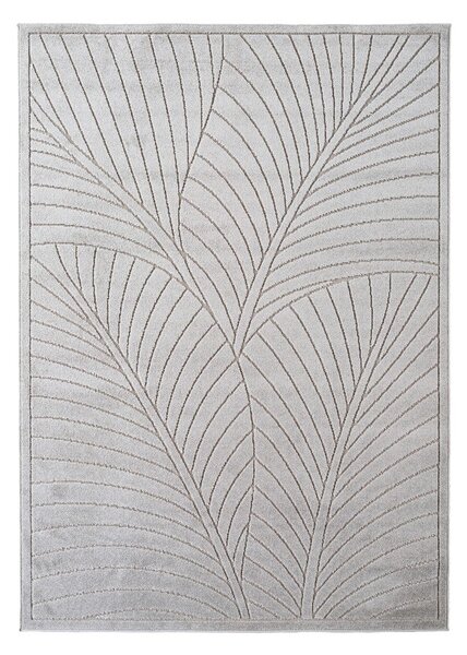 Vnitřní a venkovní koberec ve stříbrné barvě 140x200 cm Nova 1203 – Ayyildiz Carpets