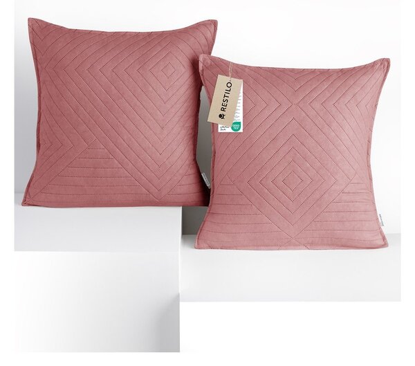 Povlaky na polštáře v sadě 2 ks z mikrovlákna 45x45 cm Softa – Restilo