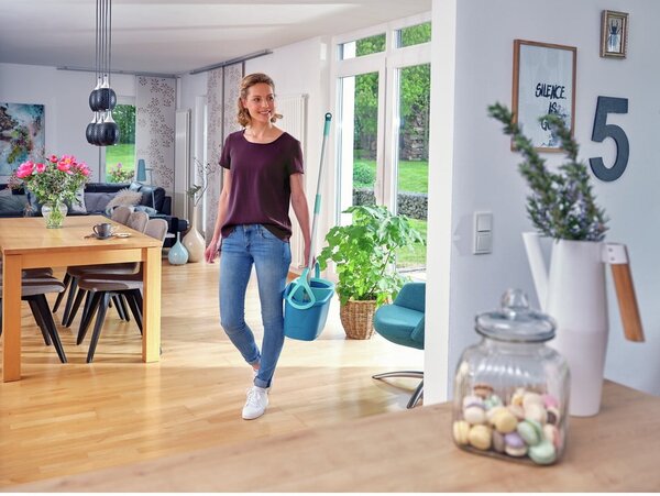 Rotační mop s kbelíkem Rotation Disc Mop (EVO) – LEIFHEIT