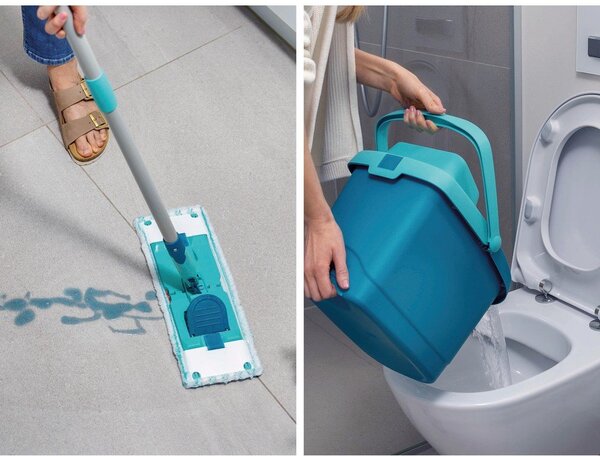 Mop s kbelíkem PowerClean M – LEIFHEIT