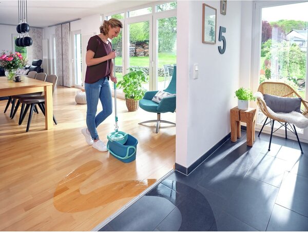 Rotační mop s kbelíkem Rotation Disc Mop (EVO) – LEIFHEIT