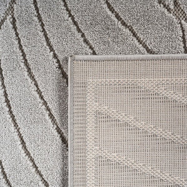 Vnitřní a venkovní koberec ve stříbrné barvě 140x200 cm Nova 1203 – Ayyildiz Carpets