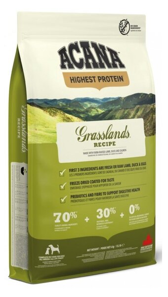 ACANA Highest Protein Grasslands - suché krmivo pro psy - 6kg