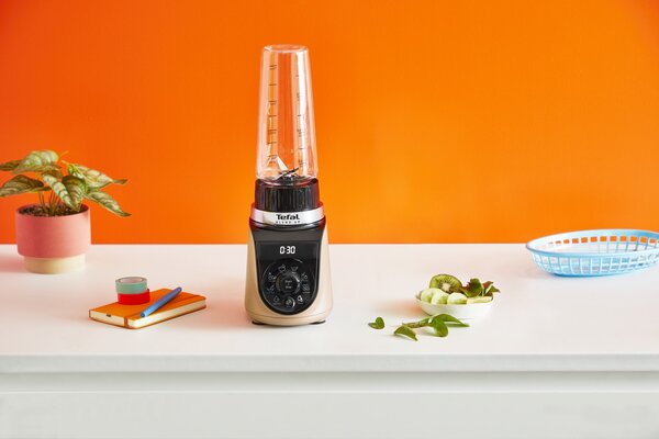 Tefal Blend Up BL190AF0 mixér 0,85 l Stojací mixér 1000 W Béžová, Černá, Průhledná