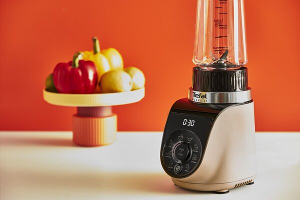 Tefal Blend Up BL190AF0 mixér 0,85 l Stojací mixér 1000 W Béžová, Černá, Průhledná