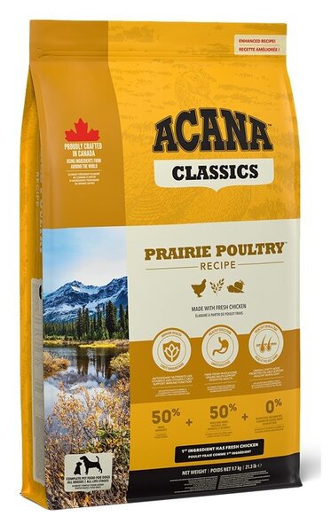 ACANA Classics Prairie Poultry - suché krmivo pro psy - 9,7kg