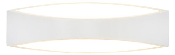 Bílé nástěnné svítidlo s LED světlem SULION Selma