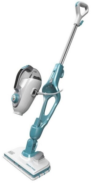 Black+Decker Black & Decker FSMH1321 parní čistič Parní mop 0,5 l 1300 W Modrá, Bílá