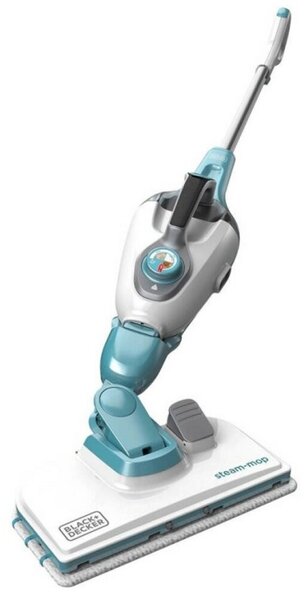 Black+Decker Black & Decker FSMH1321 parní čistič Parní mop 0,5 l 1300 W Modrá, Bílá