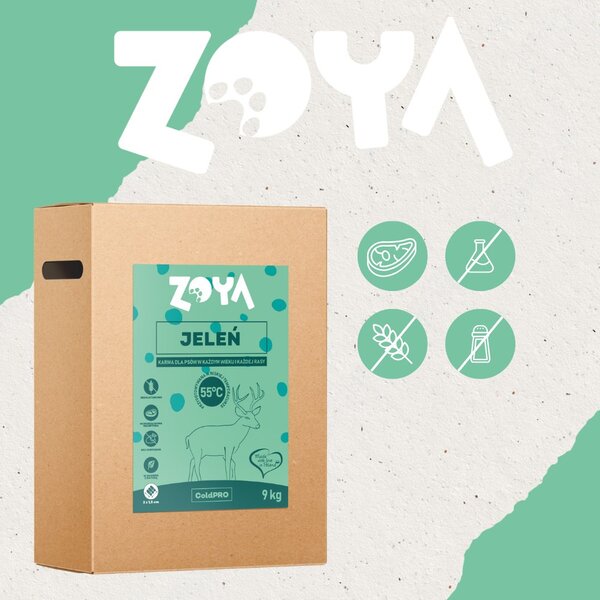 ZOY ZOYA ColdPRO Deer Mono - suché krmivo pro psy - 9kg