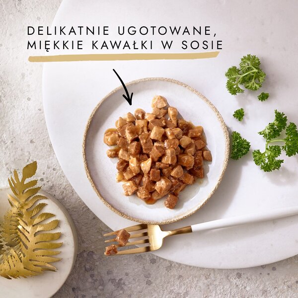 PURINA GOURMET GOLD Kousky v omáčce Mix 4 Flavors Box - mokré krmivo pro kočky - 96x85g
