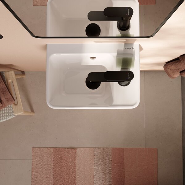 Hansgrohe Xanuia Q umyvadlo 36x25 cm obdélníkový klasický bílá 60129450
