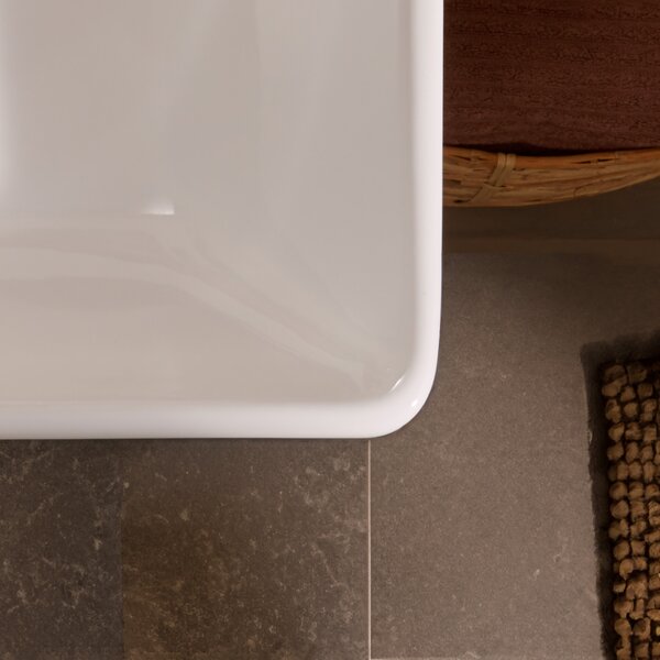 Hansgrohe Xanuia Q umyvadlo 50x39 cm obdélníkový klasický bílá lesk 60234450