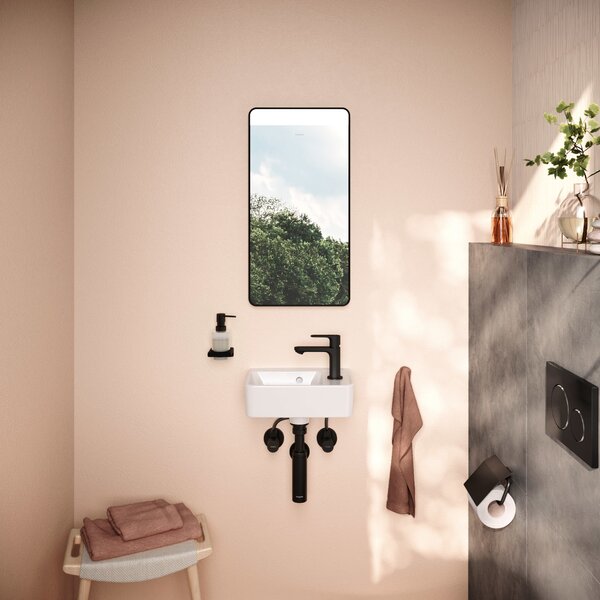 Hansgrohe Xanuia Q umyvadlo 36x25 cm obdélníkový klasický bílá 60129450