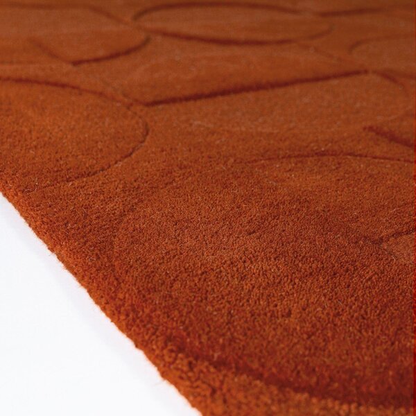 Ručně tkaný vlněný běhoun v terakotové barvě 60x230 cm Gigi – Flair Rugs