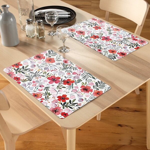 Plastové prostírání 44x28,5 cm Jolie Fleur – douceur d'intérieur