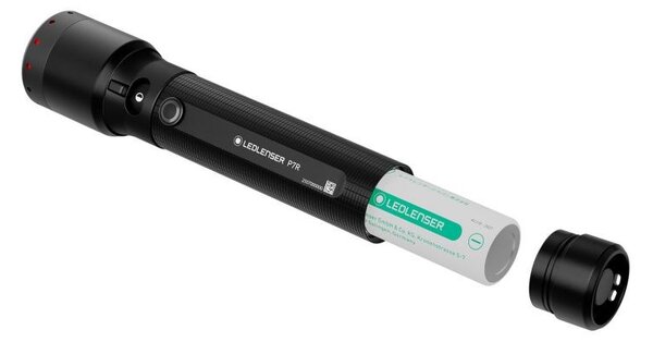 Ledlenser P7R Černá Ruční svítilna LED