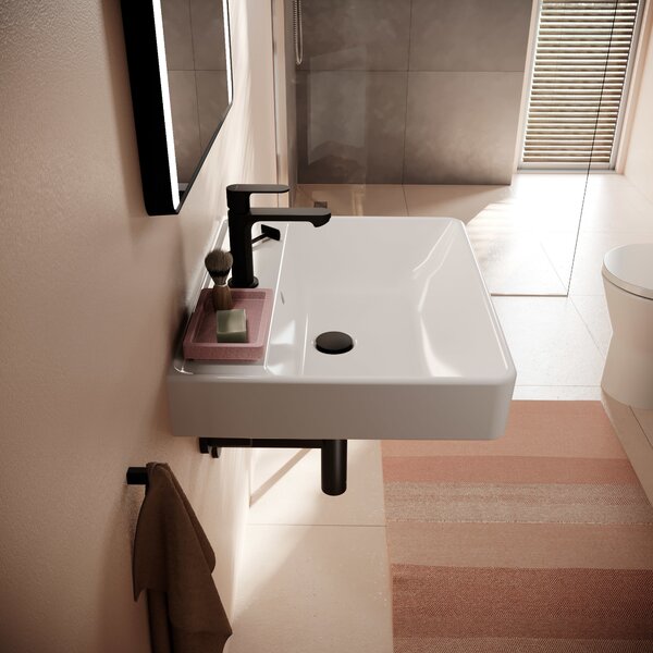 Hansgrohe Xanuia Q umyvadlo 60x48 cm obdélníkový klasický bílá lesk 60133450