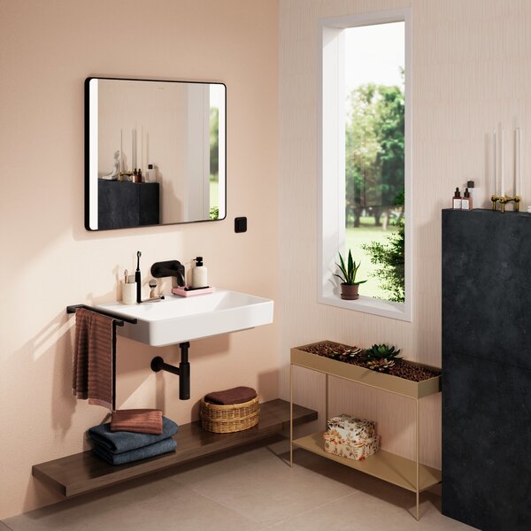 Hansgrohe Xanuia Q umyvadlo 70x48 cm obdélníkový klasický bílá lesk 60224450