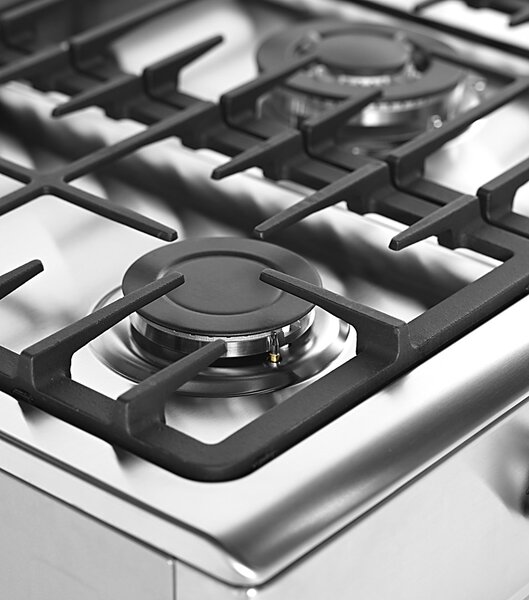 Plynová a elektrická kuchyňská linka Ravanson KWGE-K90A Cheff (inox)