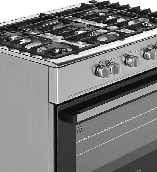 Plynová a elektrická kuchyňská linka Ravanson KWGE-K90A Cheff (inox)