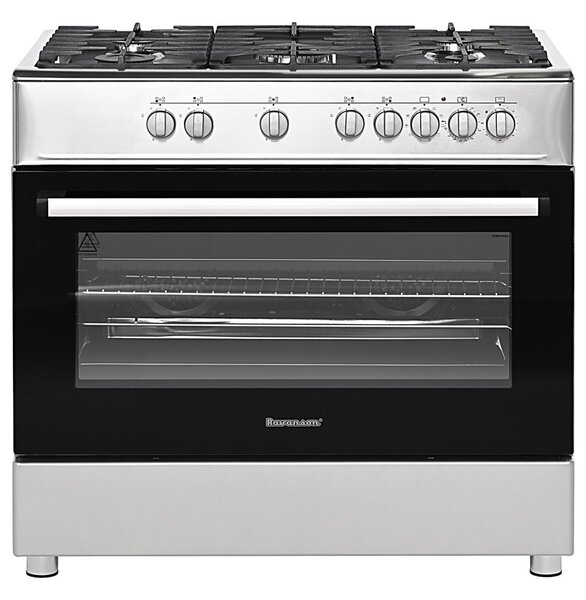 Plynová a elektrická kuchyňská linka Ravanson KWGE-K90A Cheff (inox)
