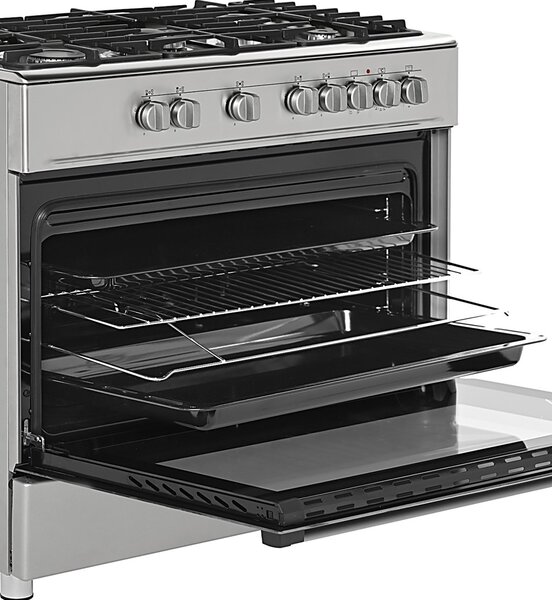 Plynová a elektrická kuchyňská linka Ravanson KWGE-K90A Cheff (inox)