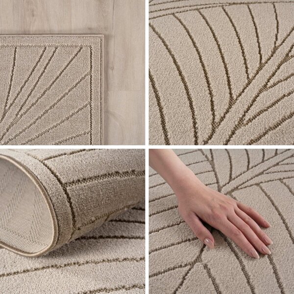 Béžový vnitřní a venkovní koberec 140x200 cm Nova 1203 – Ayyildiz Carpets