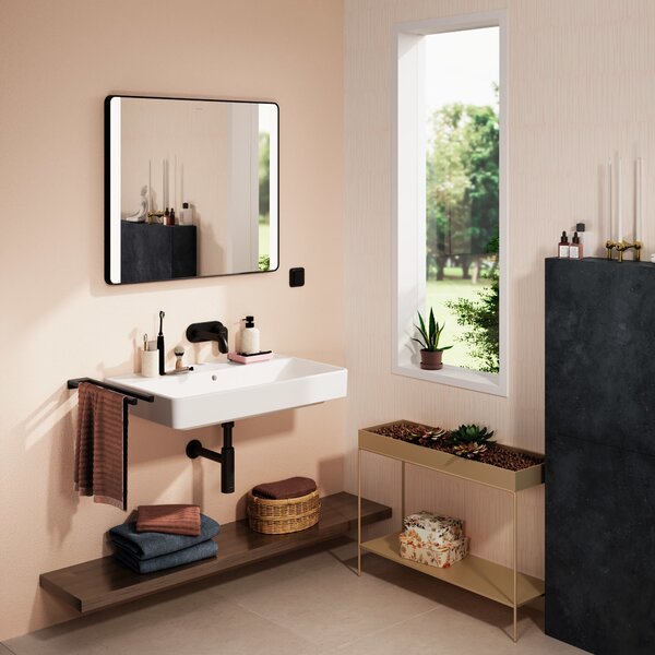 Hansgrohe Xanuia Q umyvadlo 80x48 cm obdélníkový klasický bílá lesk 61137450