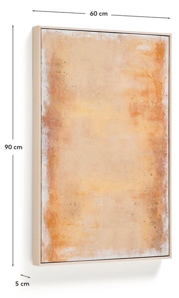 Ručně malovaný obraz s rámem/na plátně 60x90 cm Selnar – Kave Home