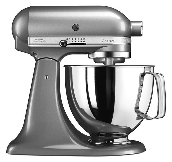 KitchenAid 5KSM125ECU Stojací mixér 300 W Stříbrná