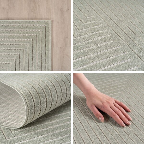Zelený vnitřní a venkovní koberec 120x170 cm Nova 1202 – Ayyildiz Carpets