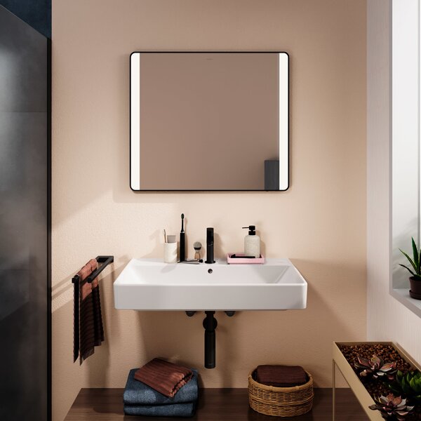Hansgrohe Xanuia Q umyvadlo 80x48 cm obdélníkový klasický bílá lesk 60225450