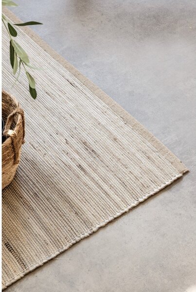 Oboustranný/ručně tkaný běhoun s příměsí juty ve světle přírodní barvě 80x200 cm Handloom – Hanse Home