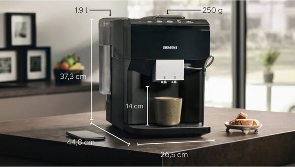 Siemens EQ.500 TP513R09 kávovar Plně automatické Espresso kávovar 1,9 l